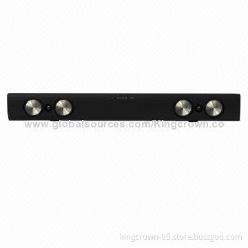 Sound Bar with Built-in Subwoofer